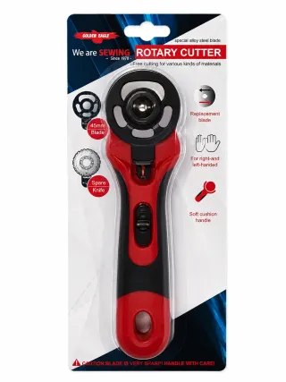 45 mm Kumaş Kesim Ruleti – Kumaş ve Deri İçin Döner Kesici görsel 1