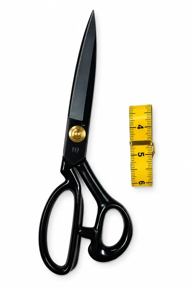 HS-10L Sol El Terzi ve Kumaş Makası 10 İnç 25 cm