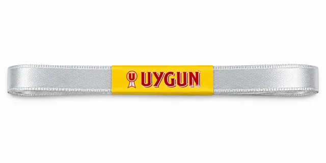 Beyaz Saten Kurdele 10 mm x 10 Metre
