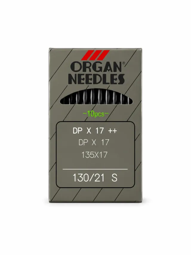 Organ Sanayi Tipi DP17X Punteriz İğnesi No:21 – Profesyonel Makine İğnesi