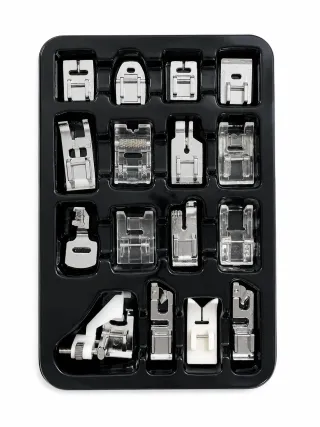 Ev Tipi Dikiş Makinesi Ayak Seti 16'lı – Çok Amaçlı Dikiş Ayağı Seti görsel 1