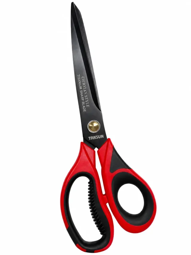 GL-999 Kırmızı Kumaş ve Terzi Makası 25 cm