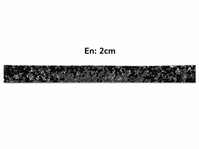 Taşlı Şerit Füme 2 cm – 1 Metre Dekoratif Taş Şerit