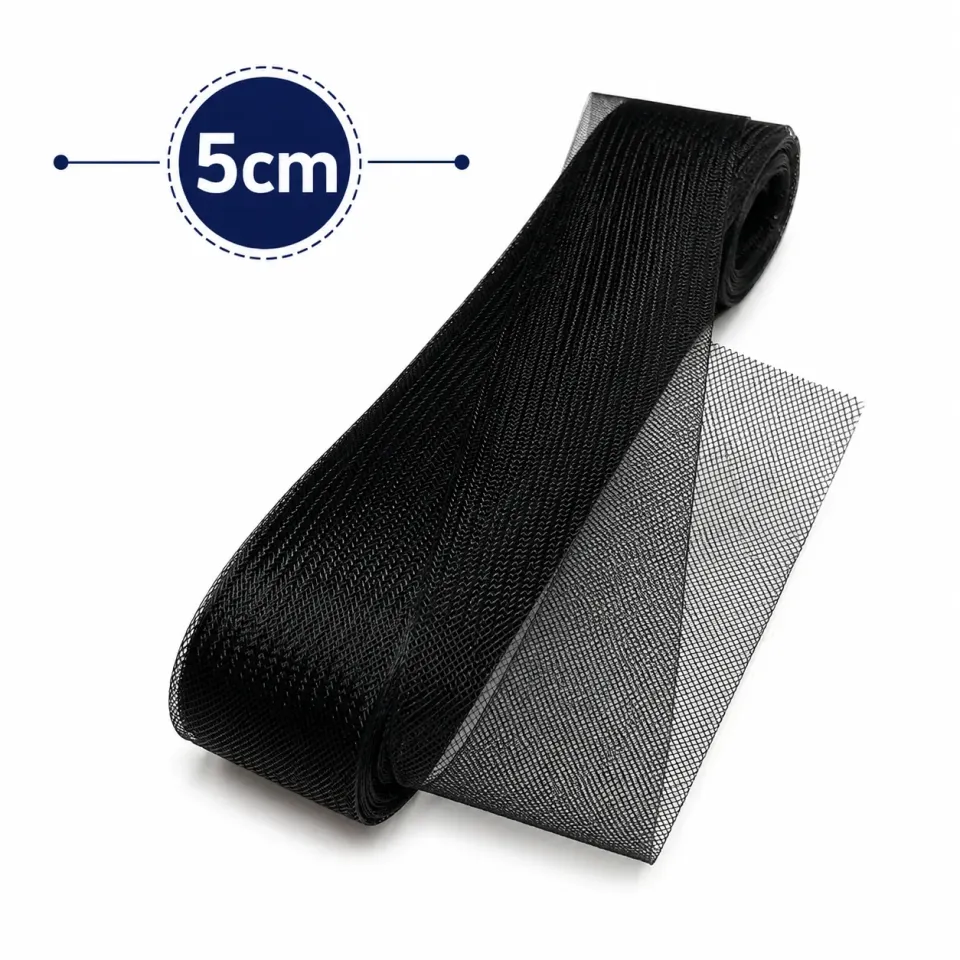 Etek Ucu Gren Siyah 5 cm x 20 Metre – Etek ve Pantolon Paça Destek Şeridi