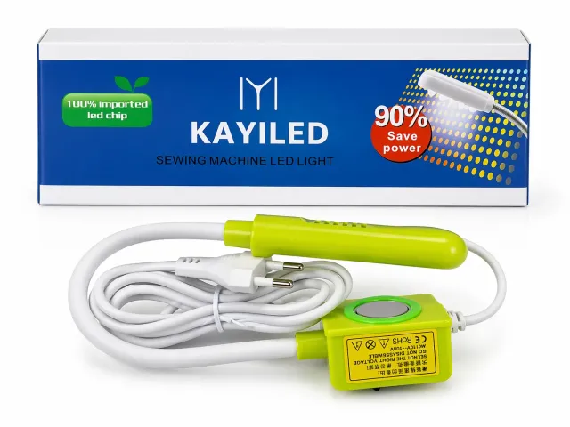 KayıLED Makine Spiralli LED Lamba – Dikiş Makinesi İçin Ayarlanabilir Aydınlatma Lambası