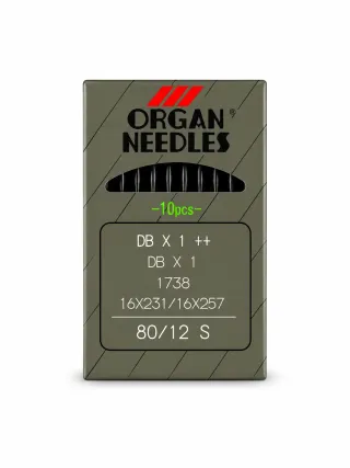 Organ Sanayi Tipi İnce Dip Düz Makine İğnesi No:12 – Profesyonel Dikiş Makinesi İğnesi görsel 1