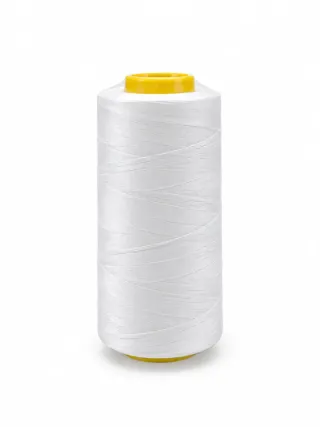 Glotex Beyaz 150 Denye 5000 Metre 1. Kalite Overlok İpliği görsel 1