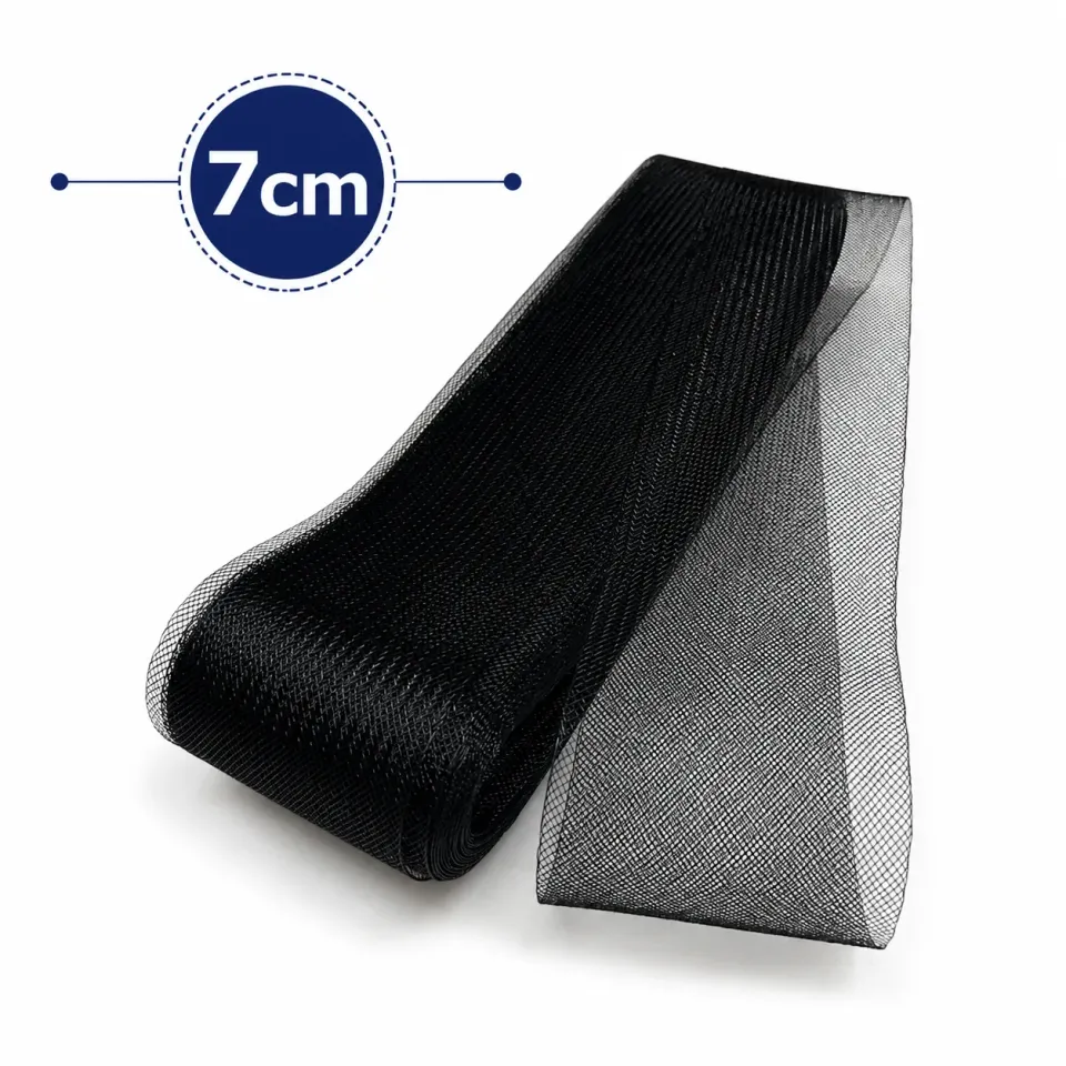 Etek Ucu Gren Siyah 7 cm x 20 Metre – Etek ve Pantolon Paça Destek Şeridi
