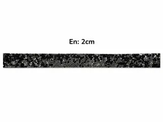 Taşlı Şerit Füme 2 cm – 1 Metre Dekoratif Taş Şerit görsel 1