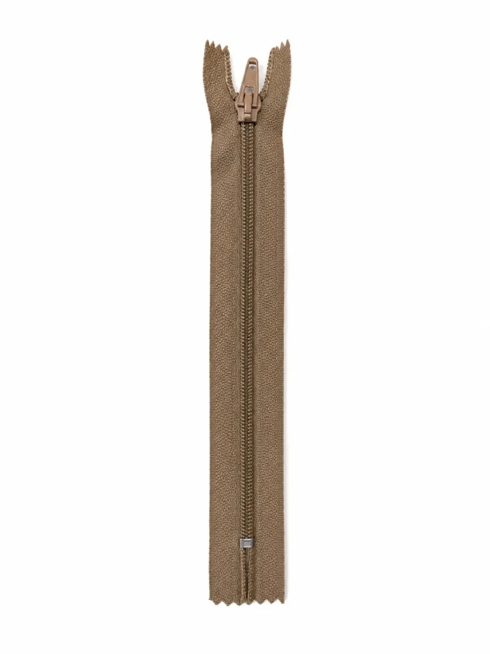 Ruba Pantolon Fermuarı Tip 7 – 18 cm Dayanıklı Pantolon Fermuarı - Sütlü Kahve