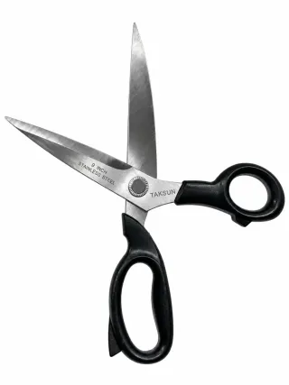 GL-120 Siyah Kumaş ve Terzi Makası 22 cm görsel 2