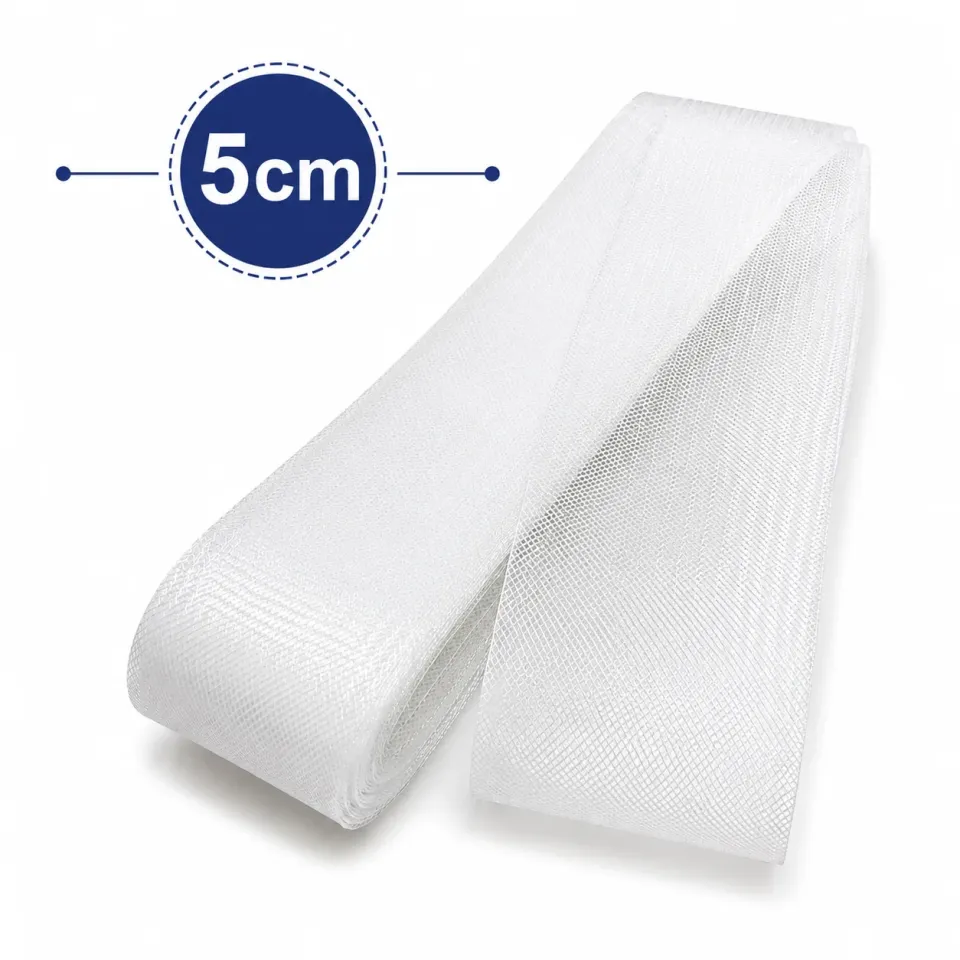 Etek Ucu Gren Beyaz 5 cm x 20 Metre – Etek ve Pantolon Paça Destek Şeridi
