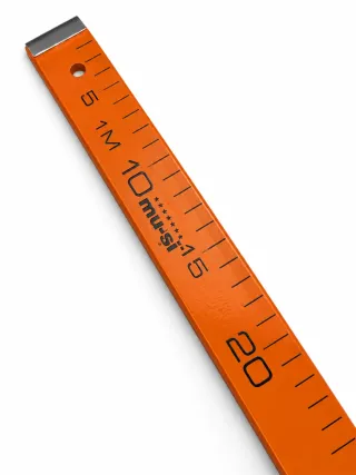 Turuncu Tahta Metre 1 Metre – Renkli Metre görsel 2