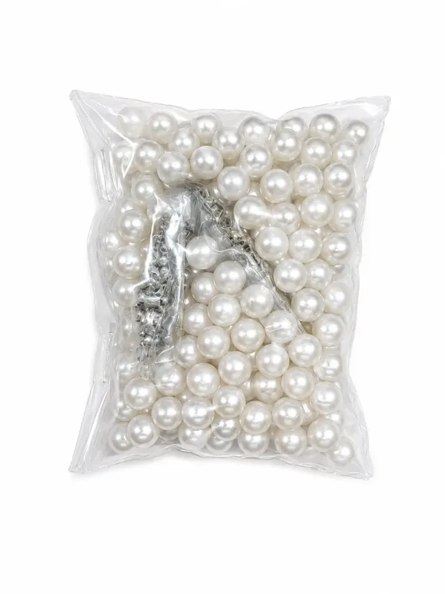 Çakma İnci 8 mm 50 Gr – Dekoratif Yarım İnci Boncuk Süsleme Taşı