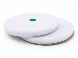 2 cm Cırt Bant 1 Metre – Güçlü Tutuşlu Velcro Bant (Dikiş ve Genel Kullanım) - Beyaz görsel 1