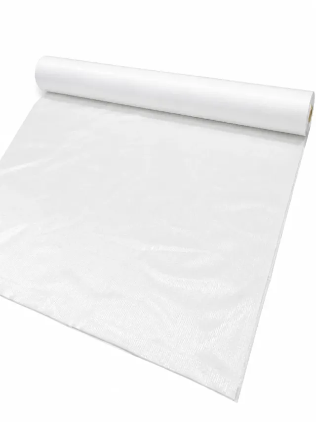 İpli Kağıt Tela Beyaz 90 cm En – Ütü ile Yapışan Takviyeli Kağıt Tela