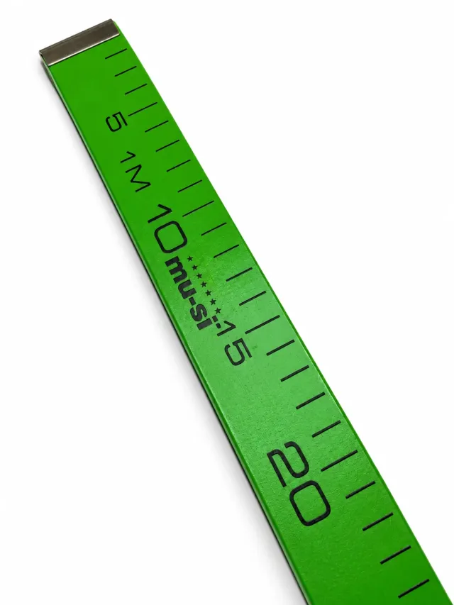 Yeşil Tahta Metre 1 Metre – Renkli Metre