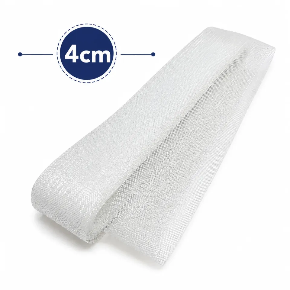 Etek Ucu Gren Beyaz 4 cm x 20 Metre – Etek ve Pantolon Paça Destek Şeridi