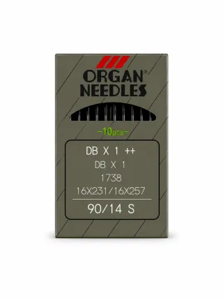 Organ Sanayi Tipi İnce Dip Düz Makine İğnesi No:14 – Profesyonel Dikiş Makinesi İğnesi görsel 1