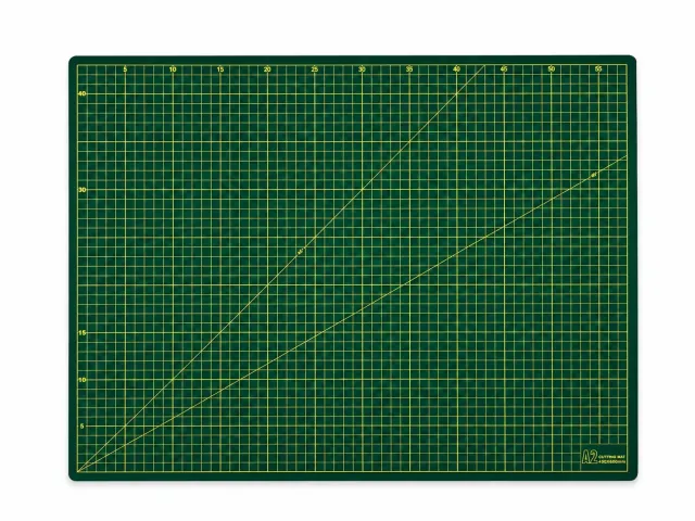 A2 Kesim Matı 45 x 60 cm (450 x 600 mm) – Kendini Onaran Profesyonel Kesim Altlığı