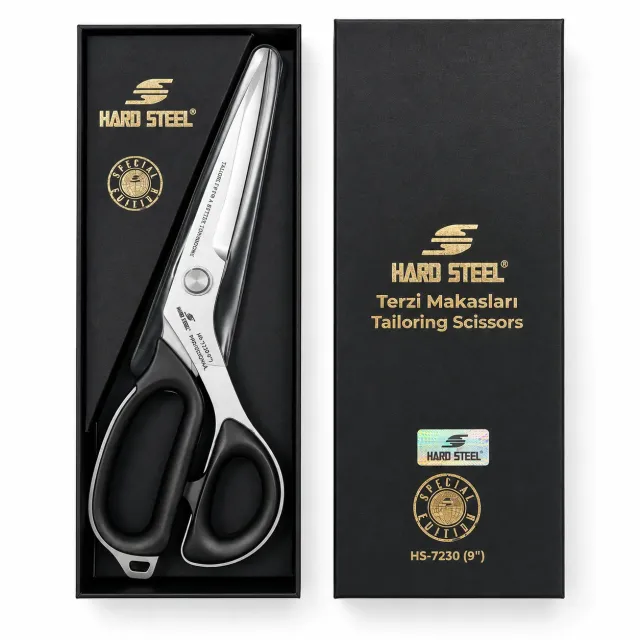 HS-7230 Titanyum Profesyonel Terzi Makası 9 İnç 23 cm