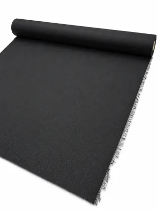SNT 100/17 Bez Tela Siyah 90 cm En – Ütü ile Yapışan Dokuma Bez Tela görsel 1