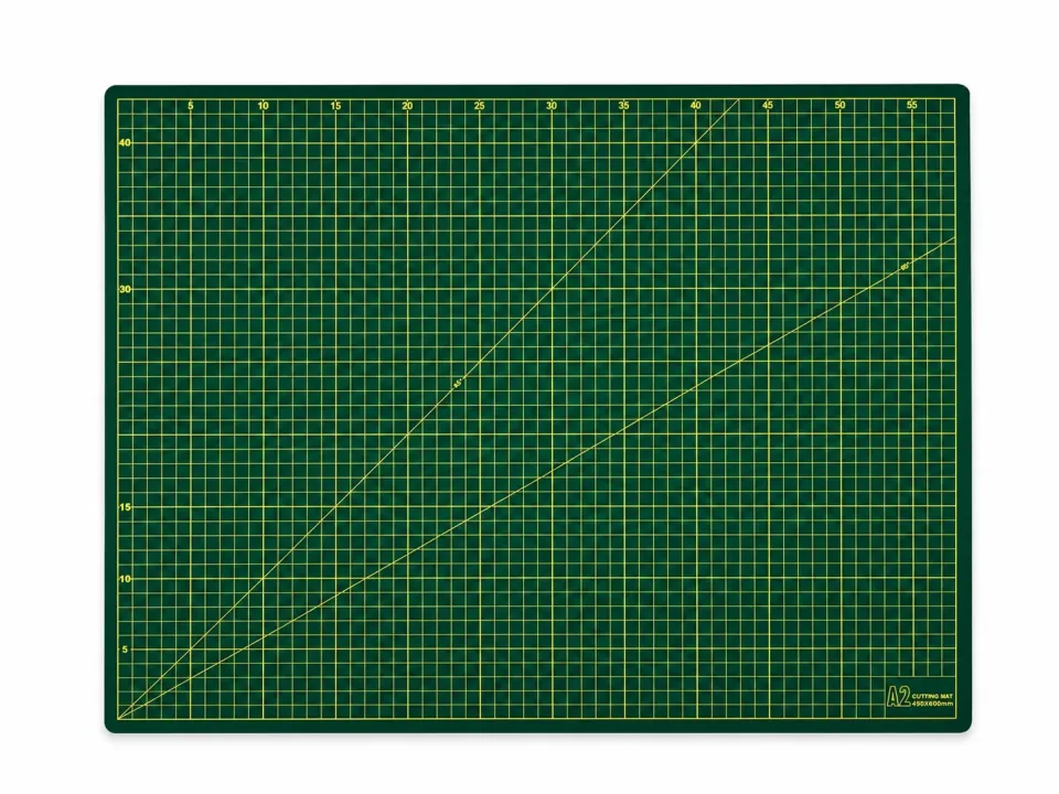 A2 Kesim Matı 45 x 60 cm (450 x 600 mm) – Kendini Onaran Profesyonel Kesim Altlığı