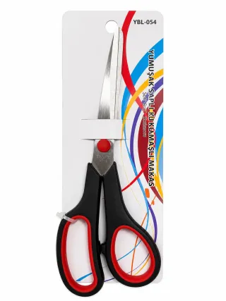 20 cm Yumuşak Saplı Çok Amaçlı Terzi Makası görsel 1