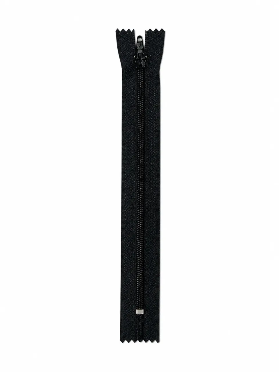 Ruba Pantolon Fermuarı Tip 7 – 18 cm Dayanıklı Pantolon Fermuarı - Siyah