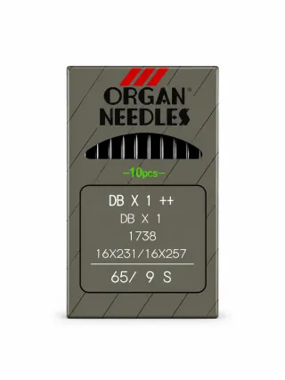 Organ Sanayi Tipi İnce Dip Düz Makine İğnesi No:9 – Profesyonel Dikiş Makinesi İğnesi görsel 1