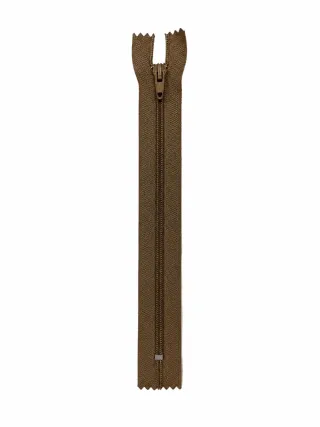 Ruba Pantolon Fermuarı Tip 7 – 18 cm Dayanıklı Pantolon Fermuarı - Toprak görsel 1