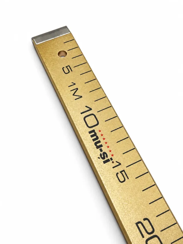 Altın Tahta Metre 1 Metre – Renkli Metre