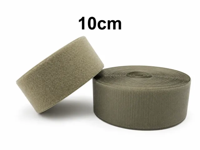 10 cm Cırt Bant 1 Metre – Dikişlik Ağır Hizmet Tipi Güçlü Cırt Cırt Bant - Nano Haki
