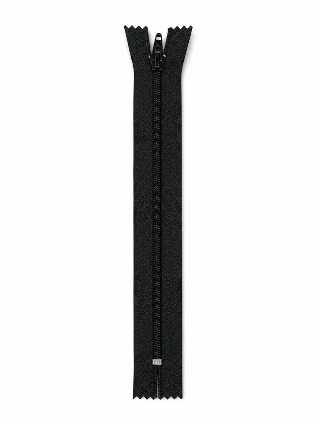 Ruba Pantolon Fermuarı Tip 7 – 18 cm Dayanıklı Pantolon Fermuarı - Füme