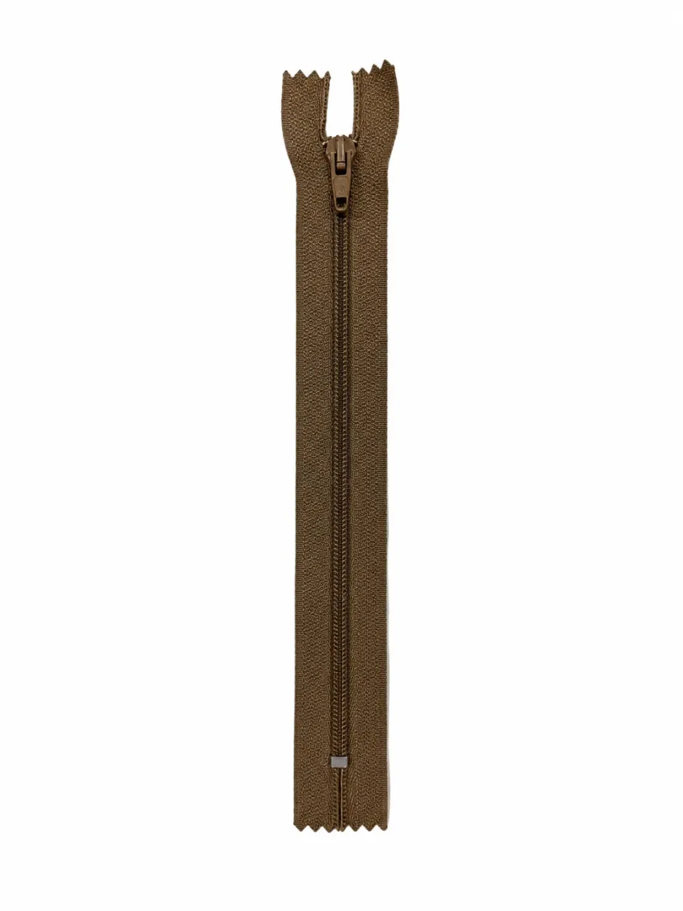 Ruba Pantolon Fermuarı Tip 7 – 18 cm Dayanıklı Pantolon Fermuarı - Toprak