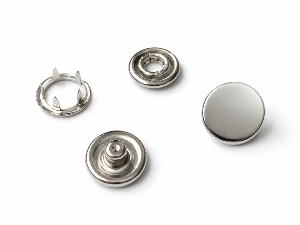 100'lü 10,5 mm Kapaklı Klikıt Çıtçıt – Paslanmaz Metal Çıt Çıt Kapsül